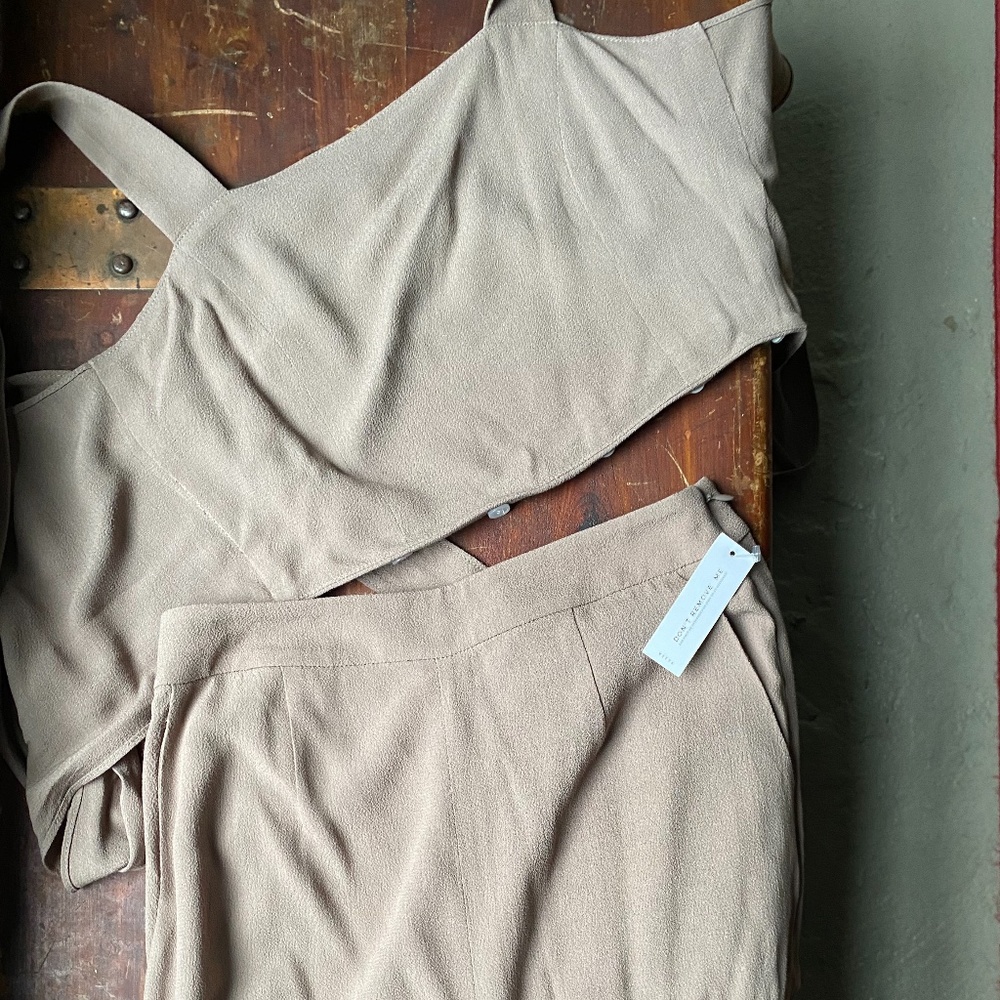 Two Piece Apron Jumpsuit - Limited Edition